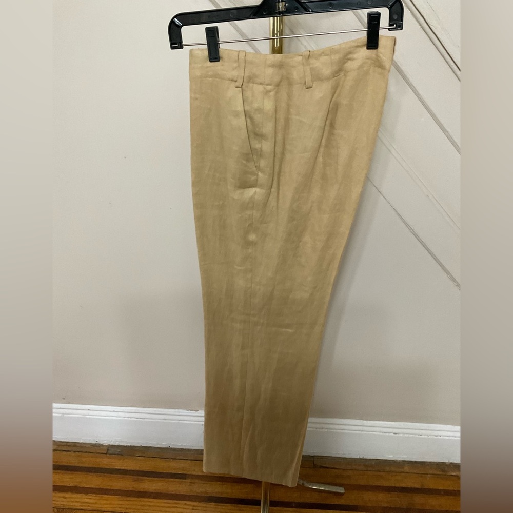 LAUREN RALPH LAUREN PETITE LINEN PANTS